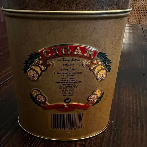 de Remy Latour Perfume Cigar Metal Container - Picture 2 of 3